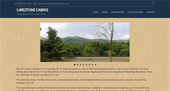 Desktop Screenshot of limestonecabin.com